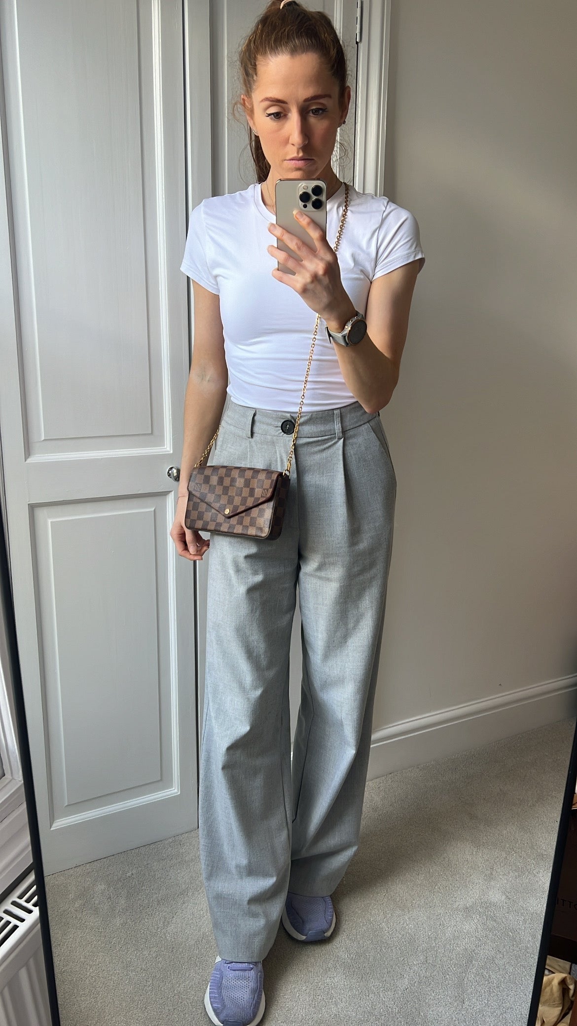 Louis Vuitton Felicie Pochette Damier Ebene (RRP £1090)