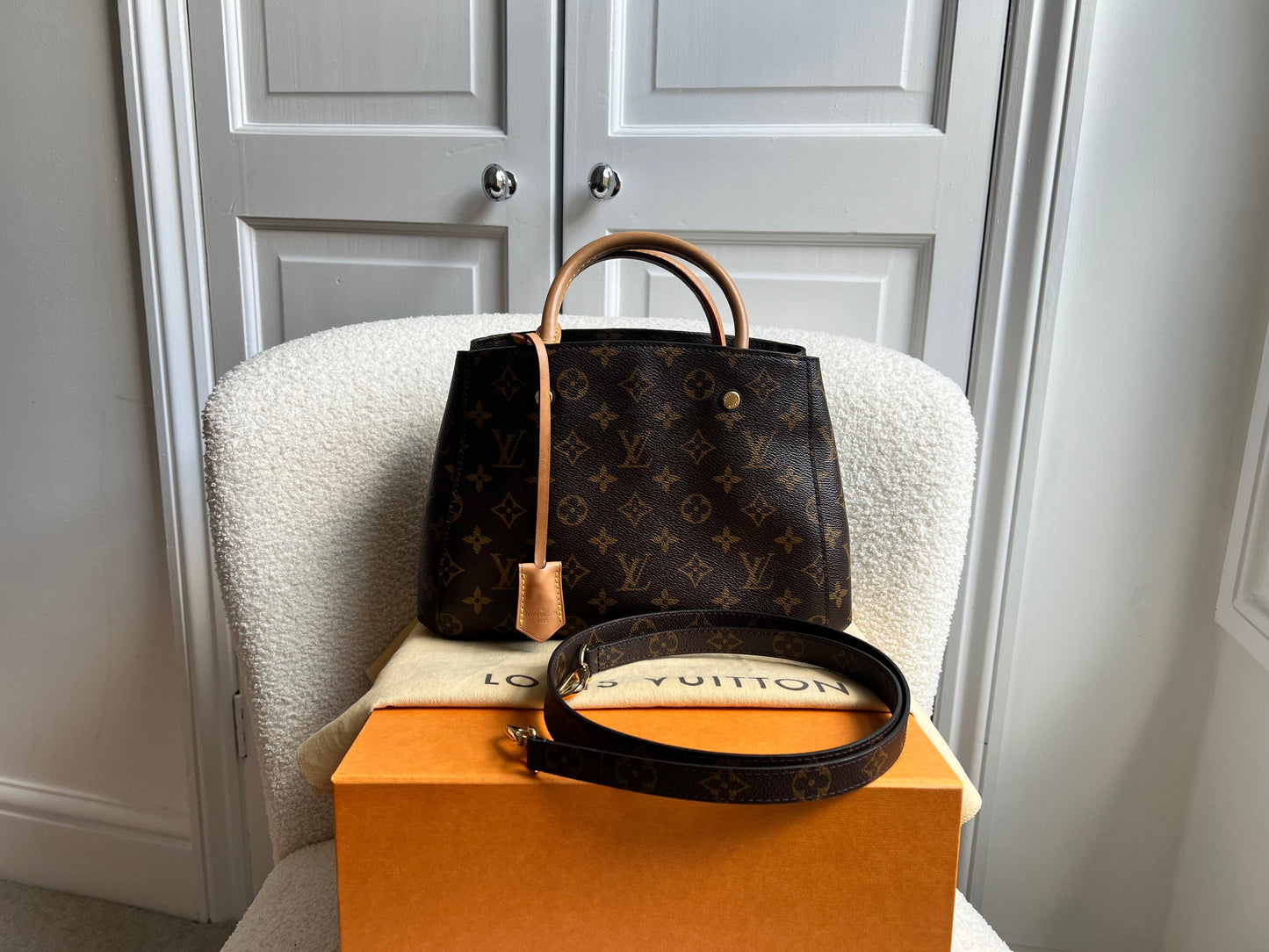 Louis Vuitton Montaigne BB in Monogram Canvas (RRP £1590)