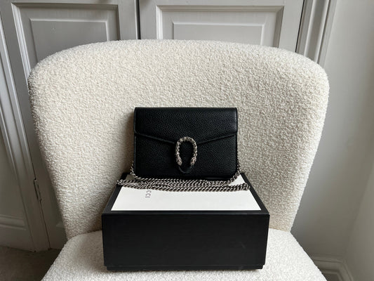 Gucci Dionysus Black Mini Chain Bag (RRP £1340)