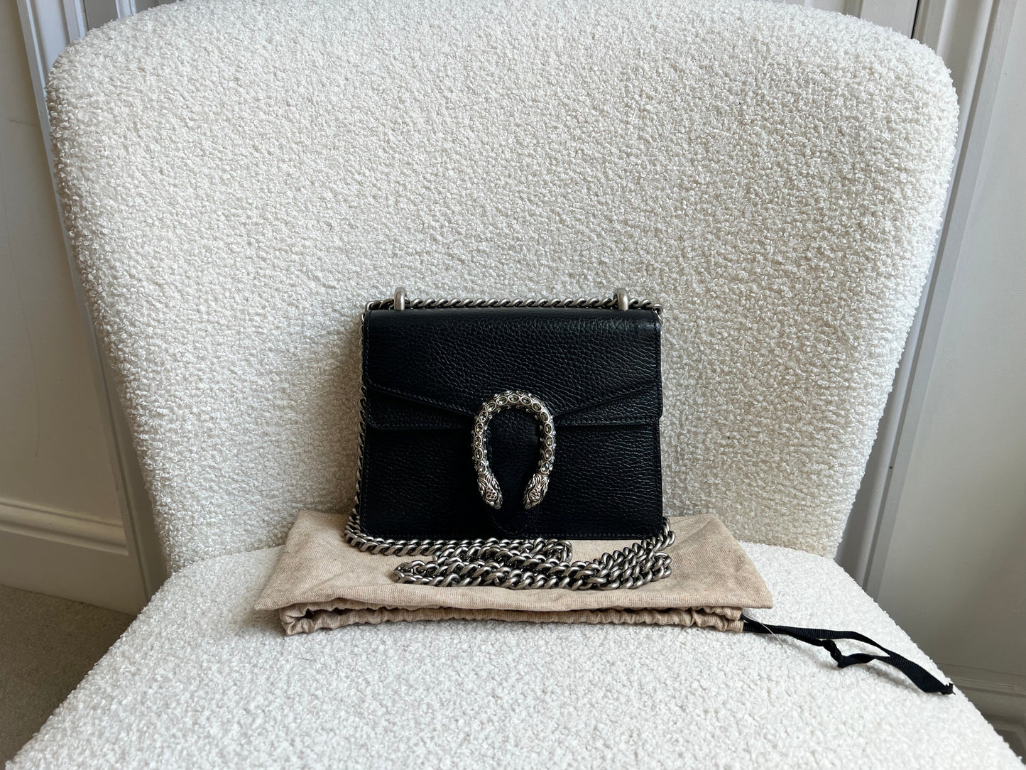Gucci Dionysus Black Mini Bag (RRP £2050)