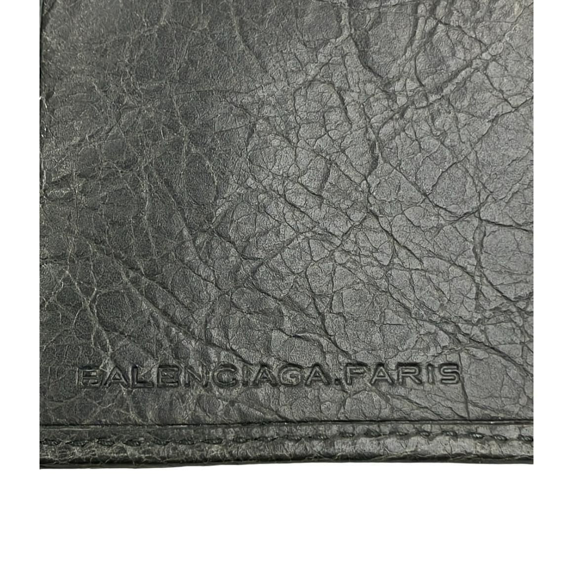 BALENCIAGA Agneau Classic Hardware Money Wallet Gris Fossile ITIUZPRTFWF8