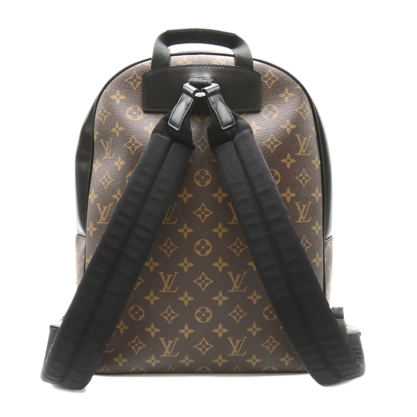 Louis Vuitton Josh N.V. Backpack Backpack Backpack Bag PVC  Canvas Monogram Makassar Mens Brown M45349