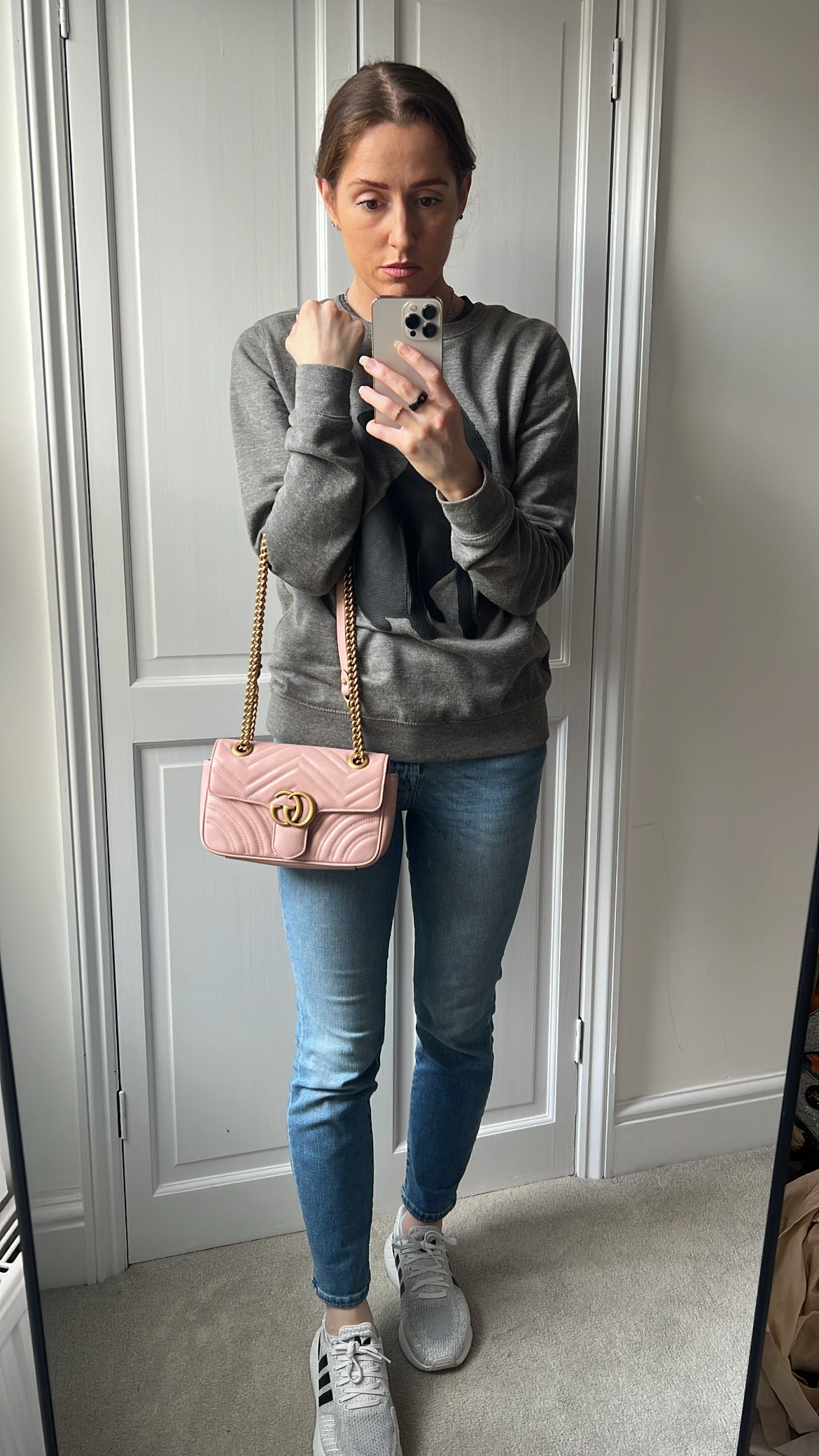 Gucci Pink Marmont Mini Shoulder Bag (RRP £1,890)