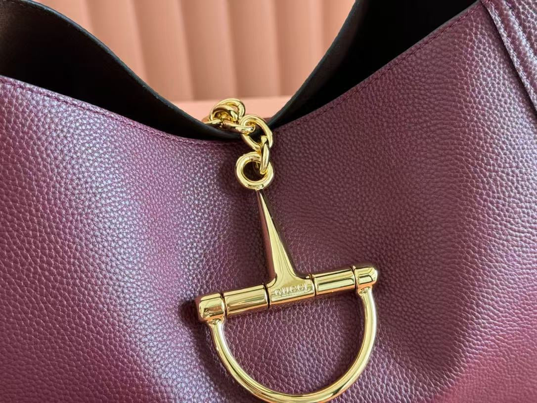 GC712 Gucci Softbit Maxi Shoulder Bag / 18.1"W x 10.2"H x 6"D / HIGHEST QUALITY VERSION