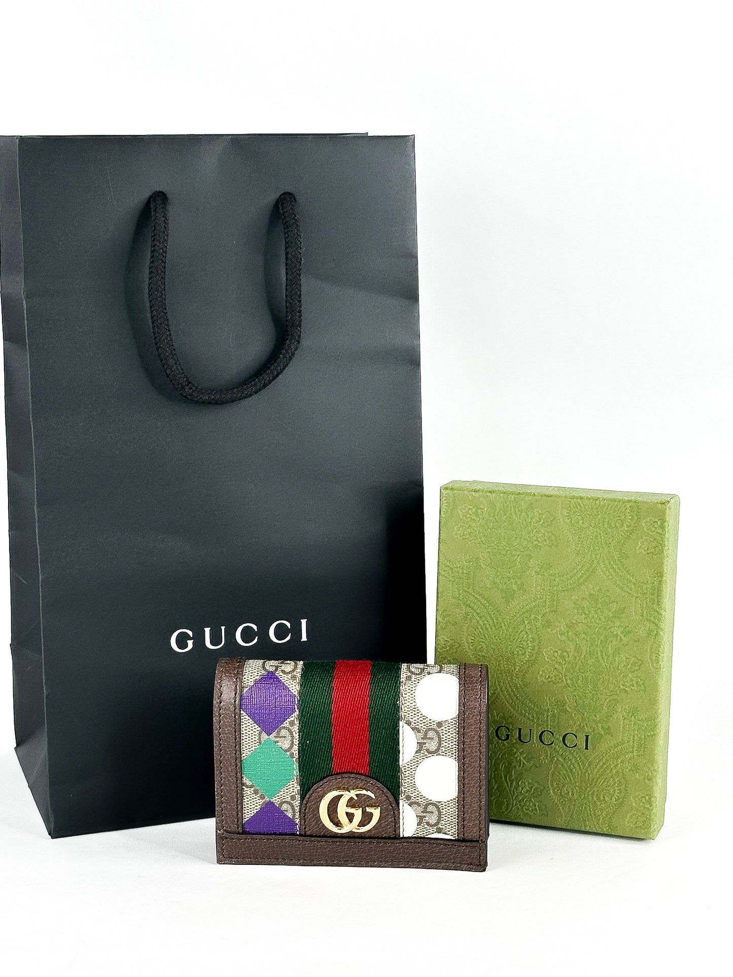 Gucci Ophidia GG Leather Wallet