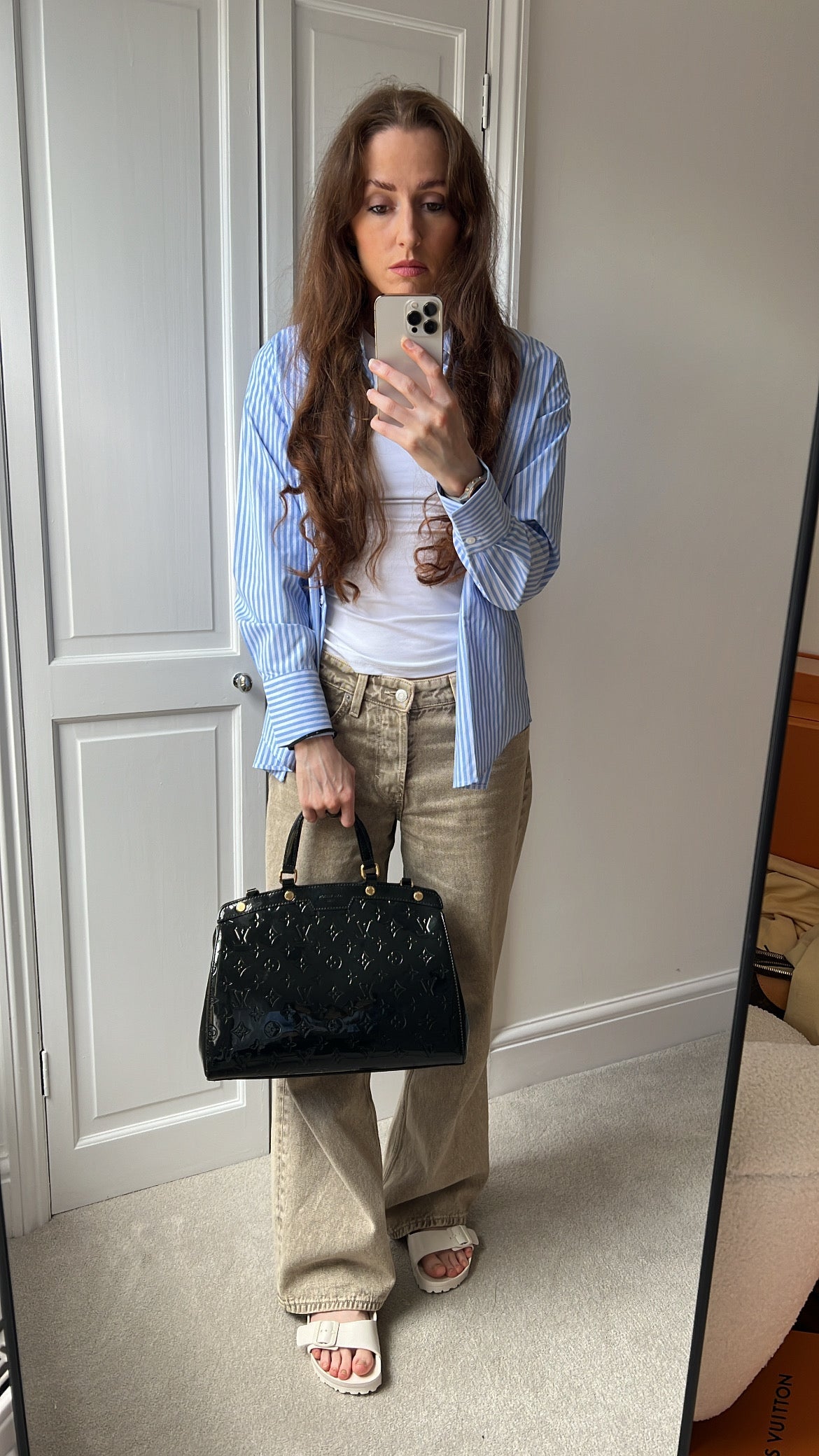 Louis Vuitton Brea in Black Vernis Patent (RRP £1760)