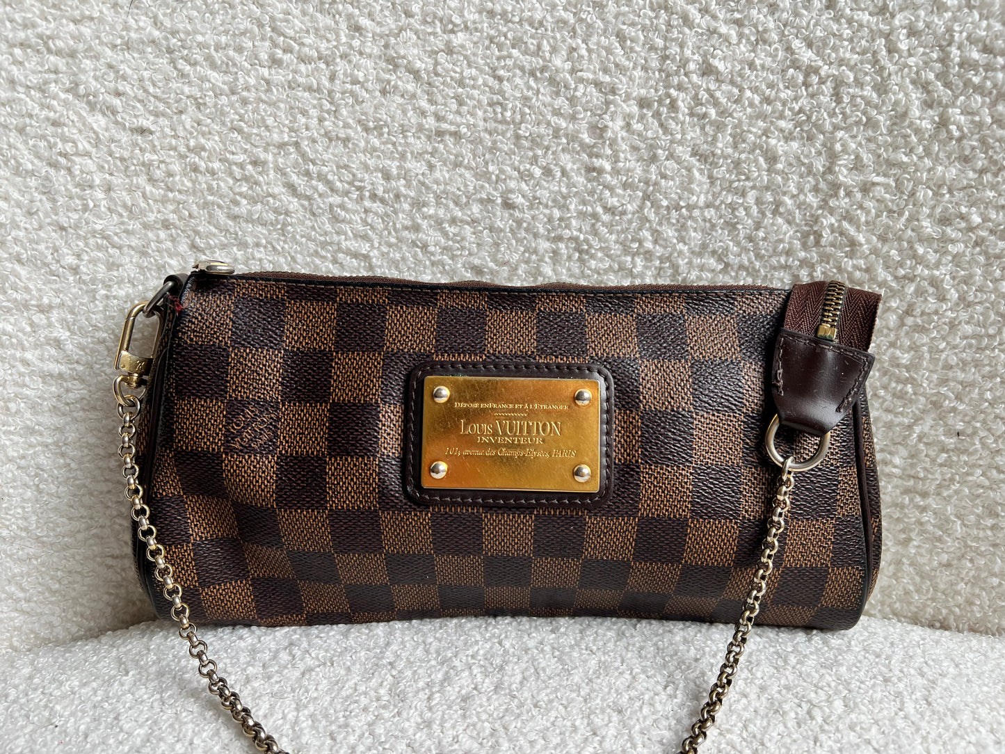 Louis Vuitton Eva Clutch Damier Ebene
