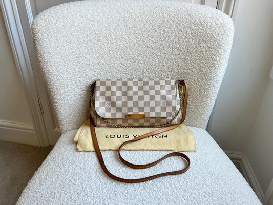 Louis Vuitton Favorite MM Damier Azur