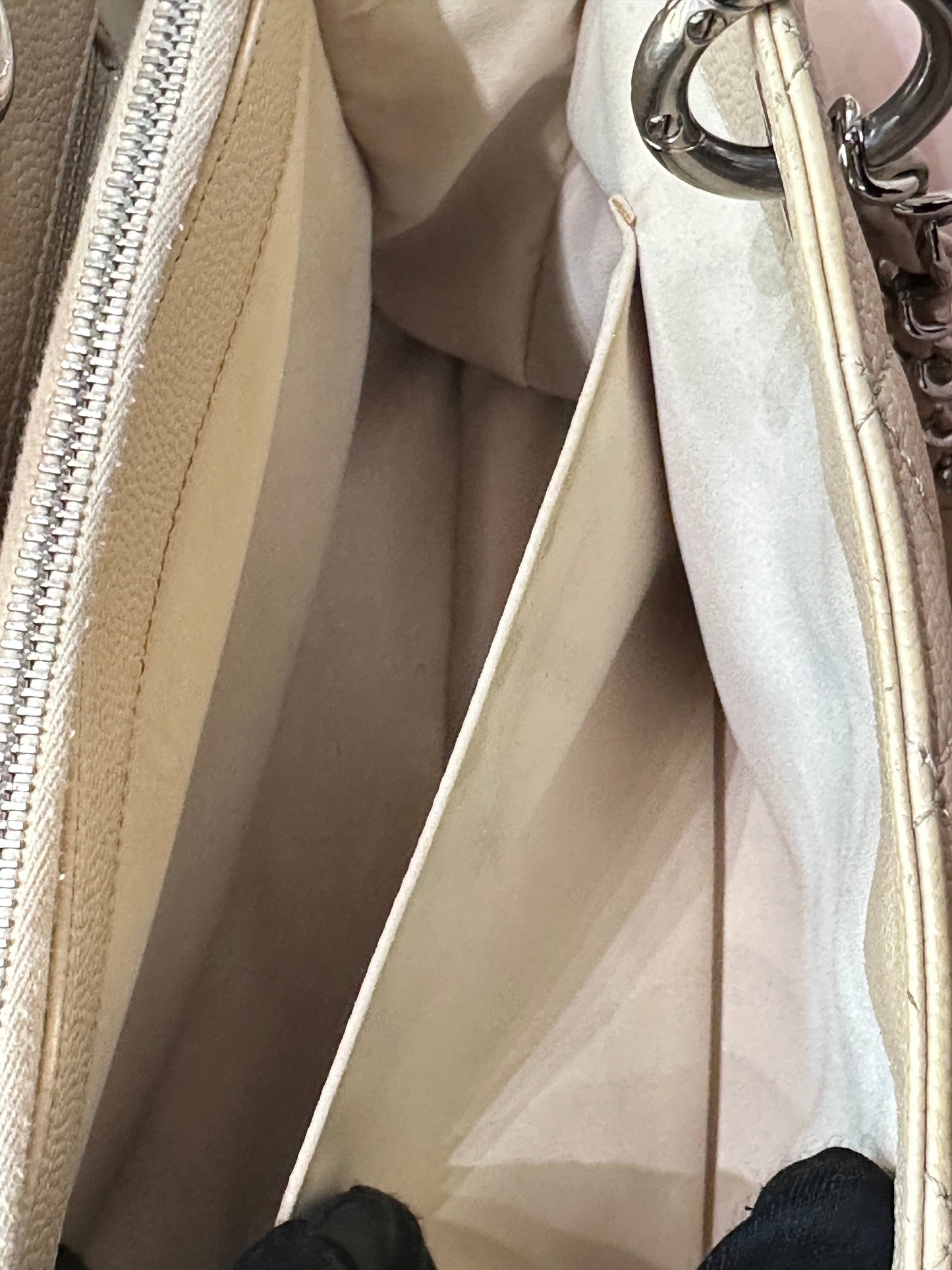 Chanel GST Beige Caviar Shw Bag