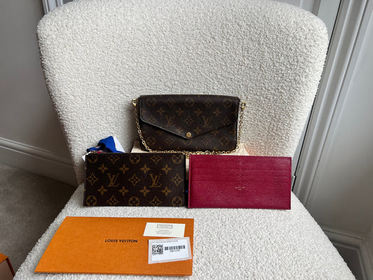 Louis Vuitton Felicie Pochette Monogram (RRP £1110)