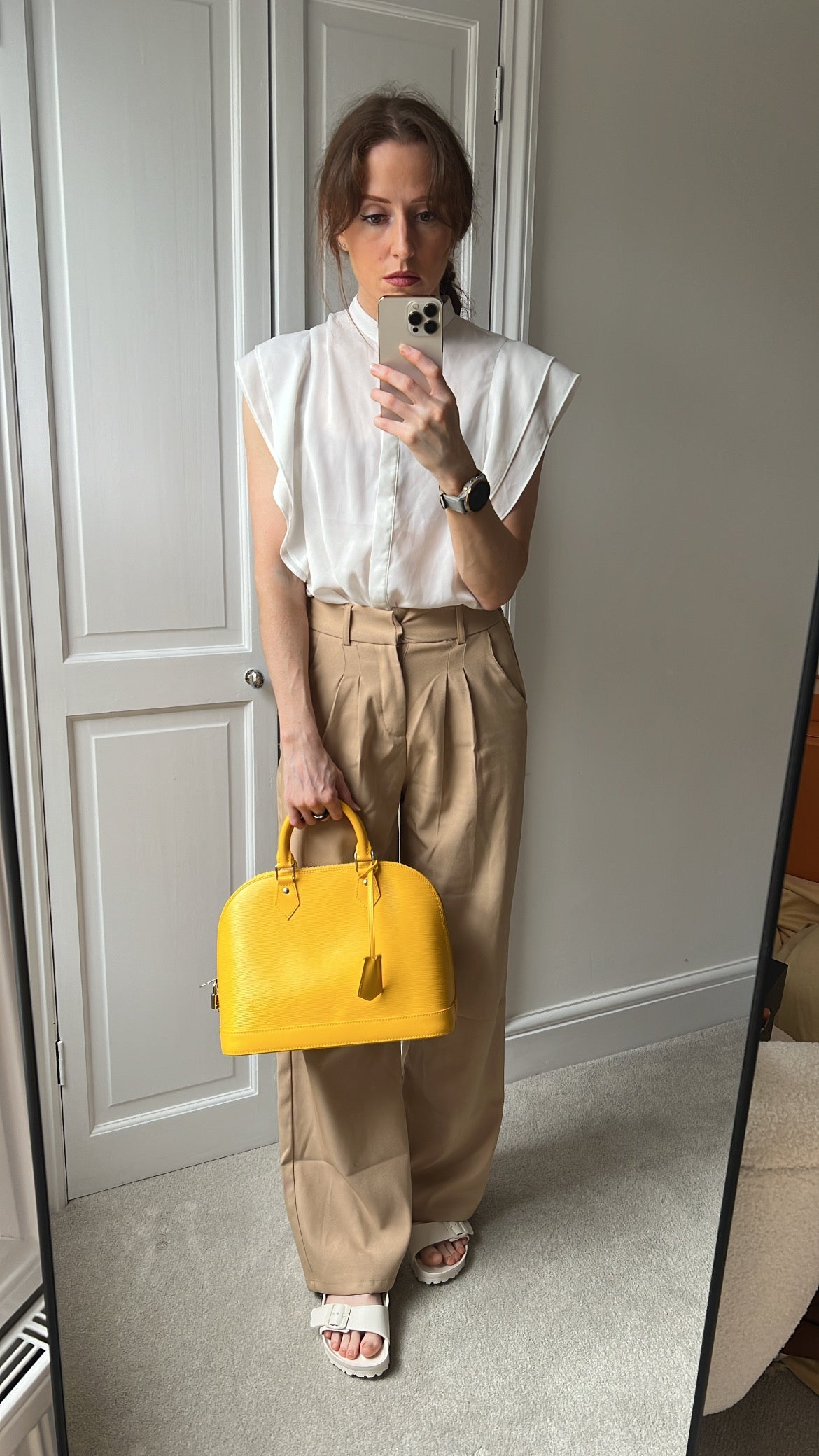 Louis Vuitton Alma PM Citron Yellow Epi (RRP £1780)