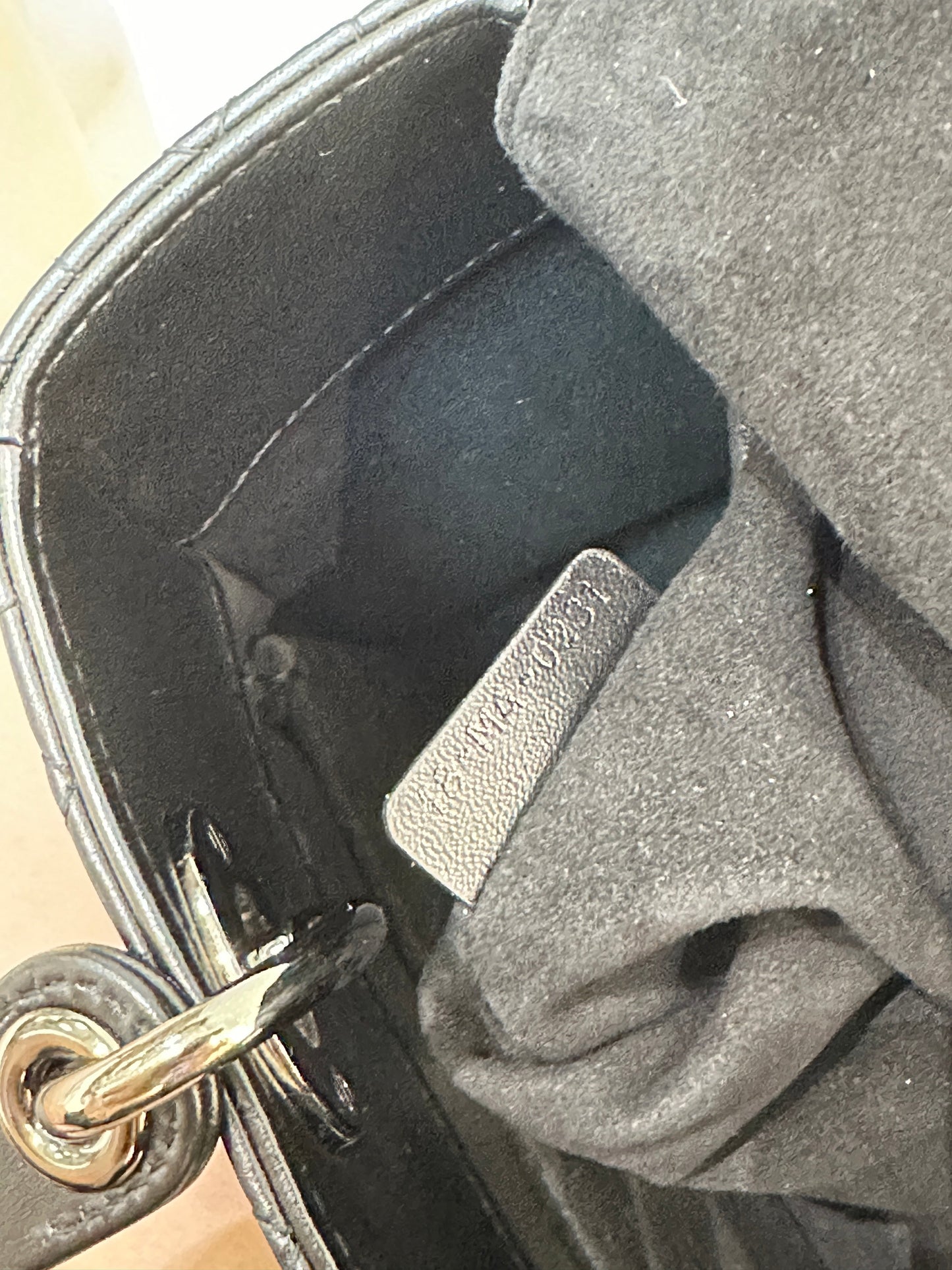 Medium Lady Dior Bag Black Gary Cannage Lambskin