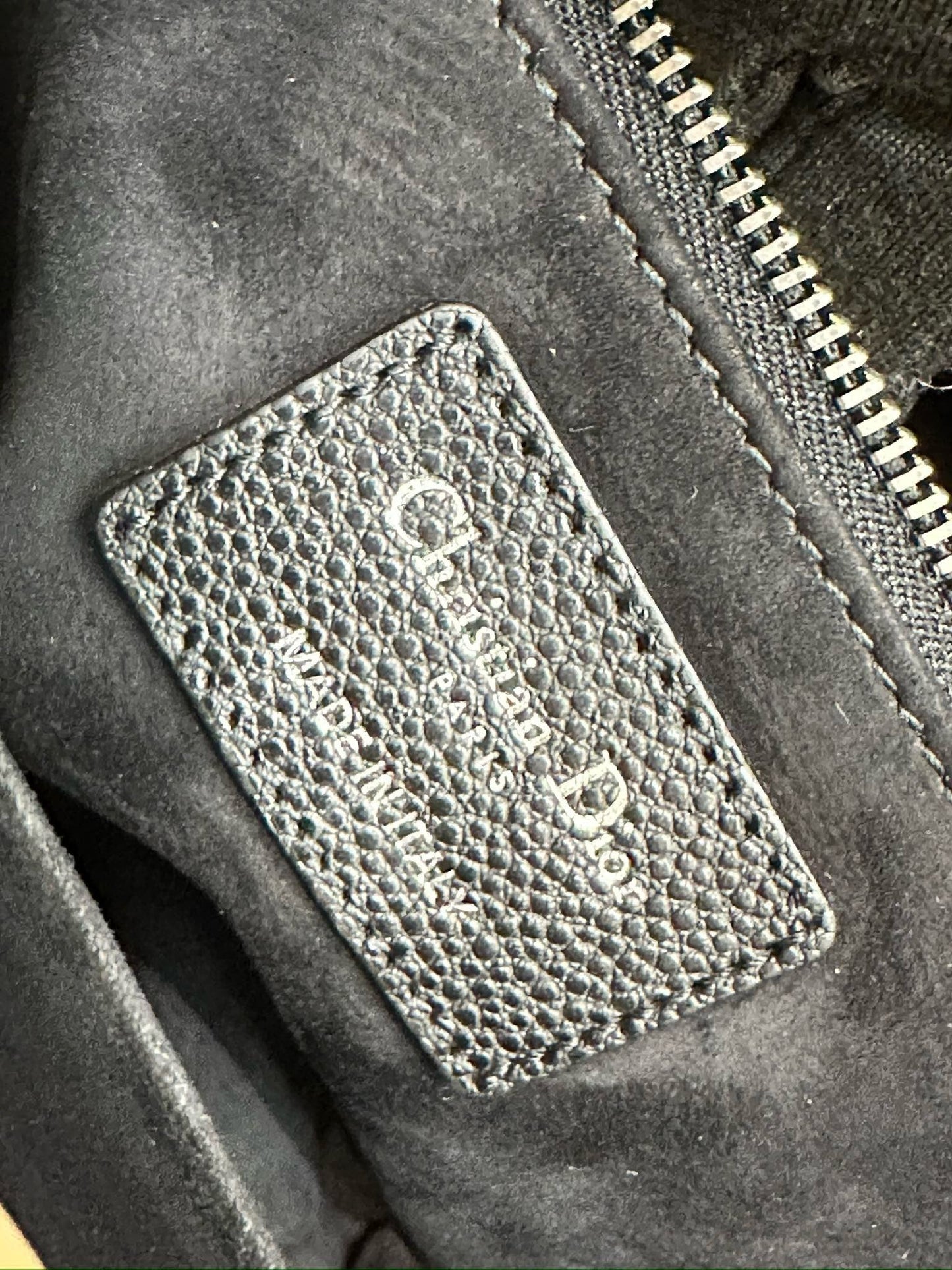 Christian Dior Medium Grained Cannage Calfskin Lady Dior Bag Black SHW