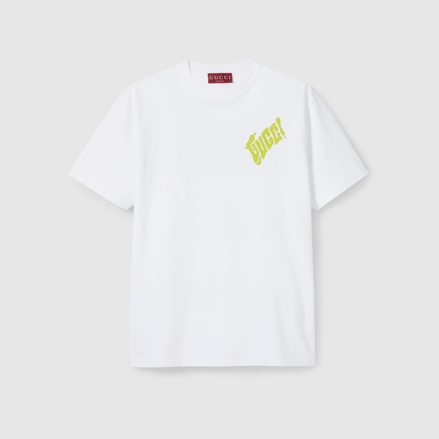 Cotton Jersey T-shirt With Gucci Logo