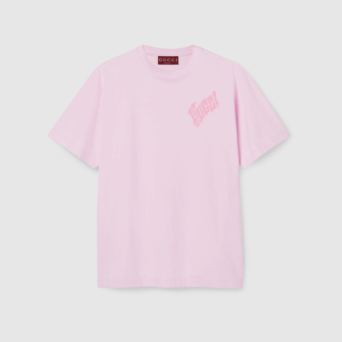 Cotton Jersey T-shirt With Gucci Logo