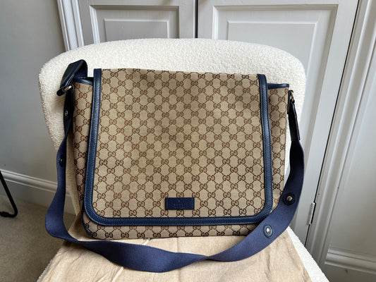 Gucci GG Canvas Baby Changing Bag