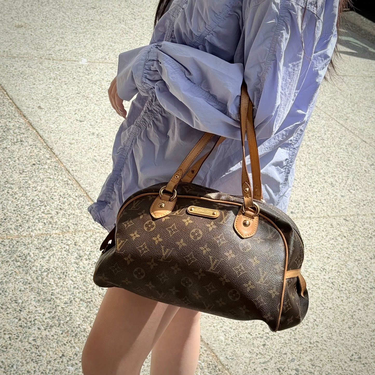 Louis Vuitton Montorguiel Handbag