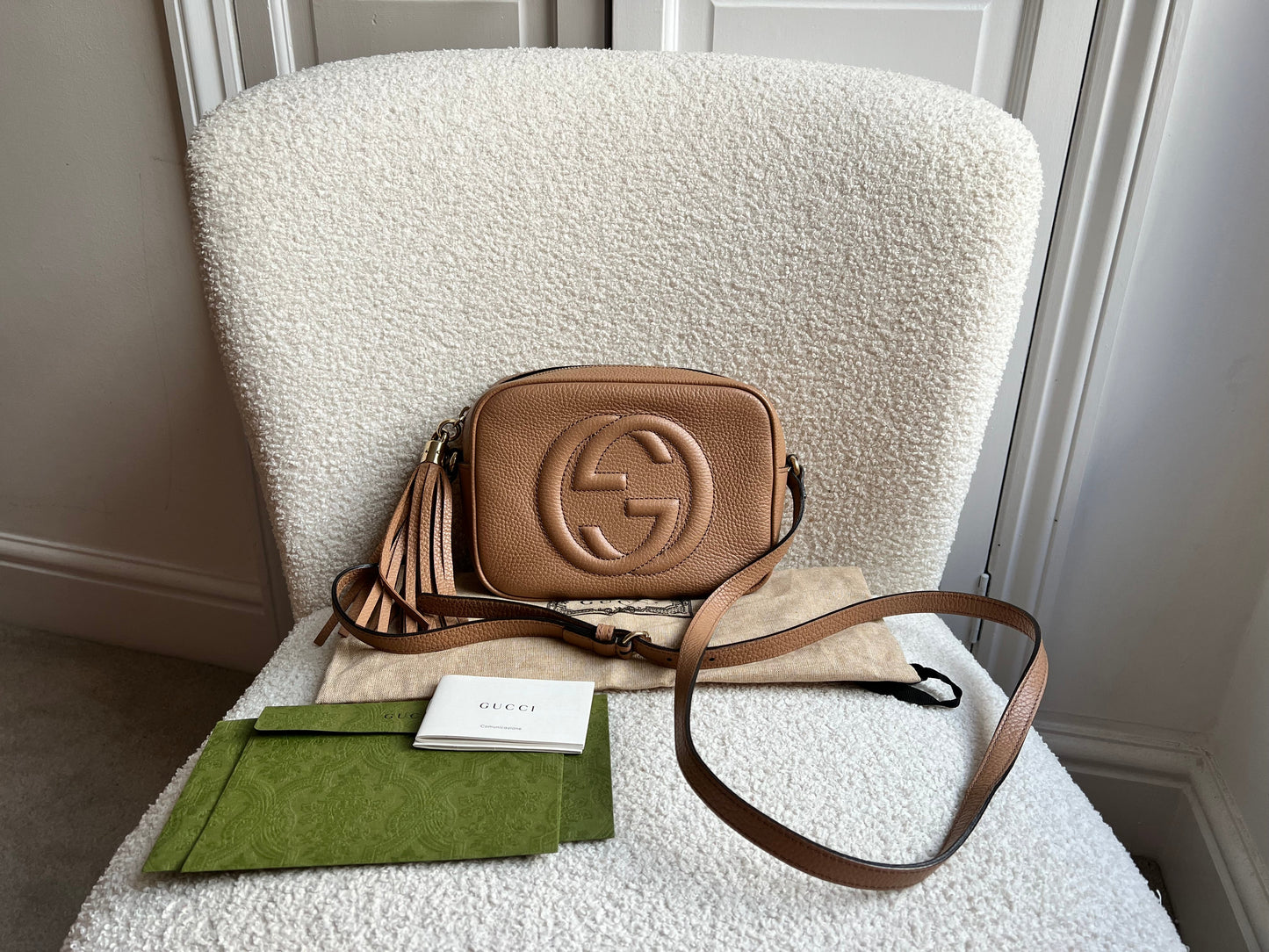 Gucci Rose Beige Soho Disco (RRP £1050)