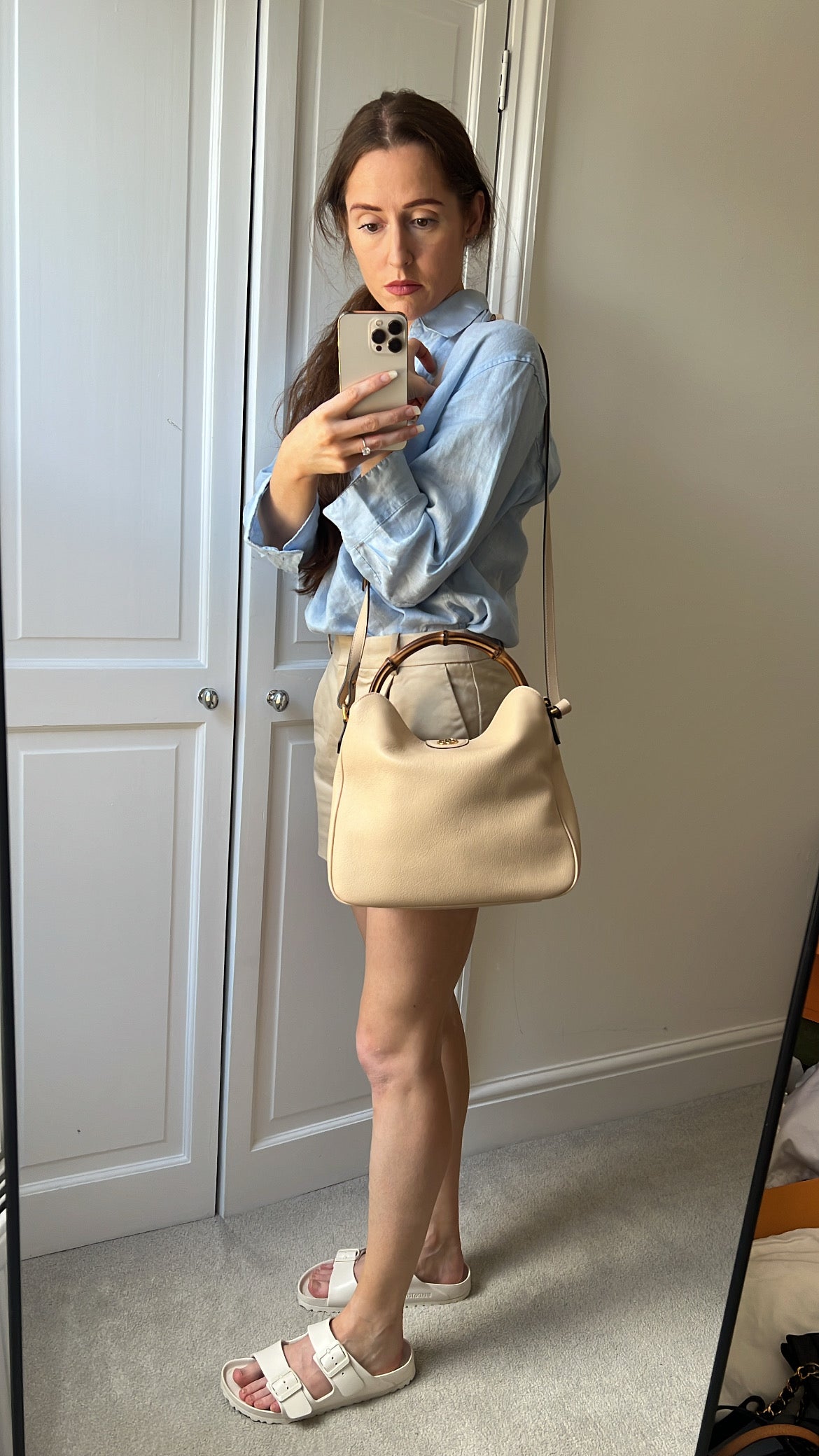 Gucci Cream Medium Diana Hobo (RRP £2110)