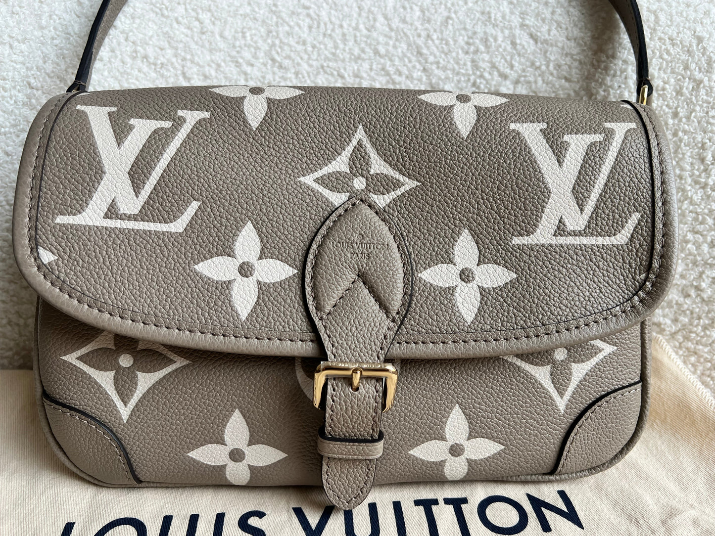 Louis Vuitton Diane Satchel Bicolour Empreinte (RRP £2,170)