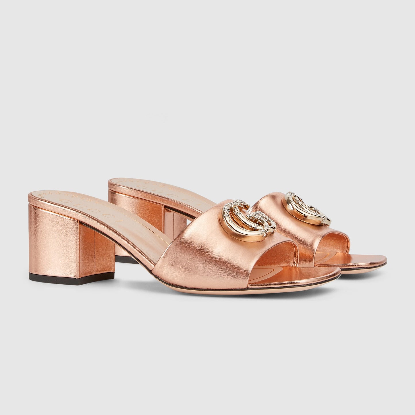 Women's Slide Sandal With Double G