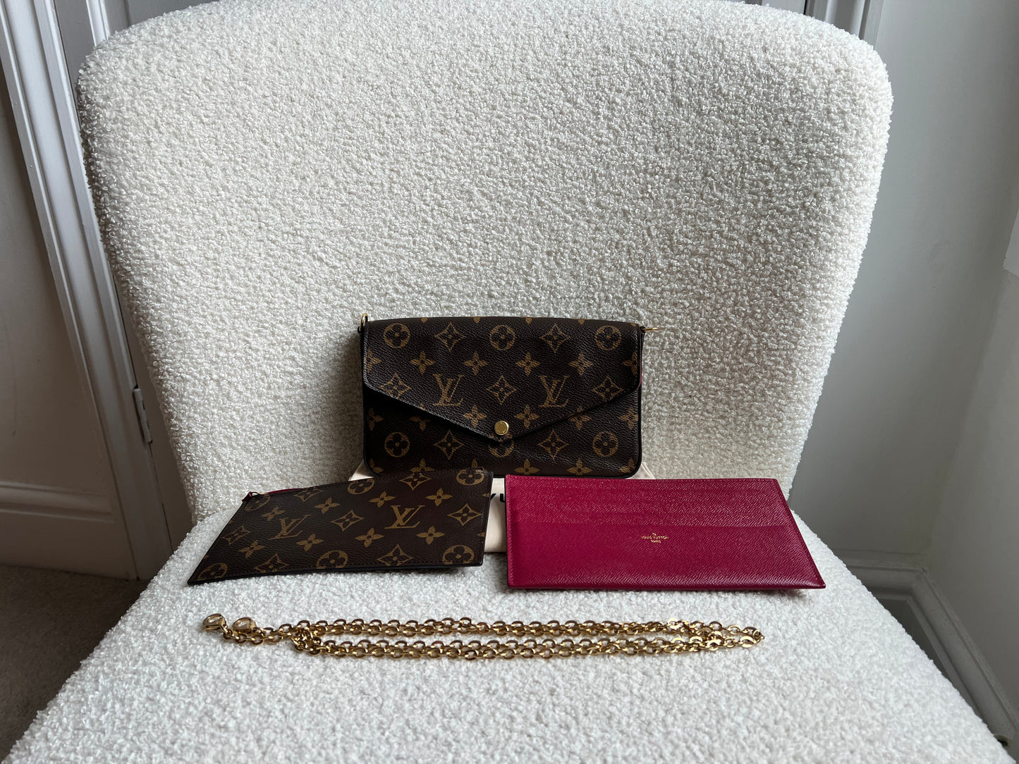 Louis Vuitton Felicie Pochette Monogram (RRP £1090)