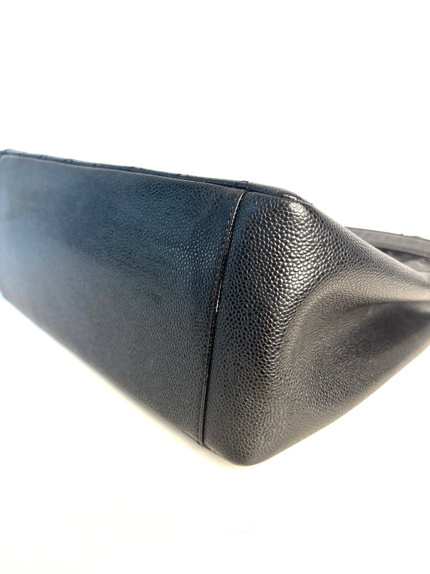 Chanel Black Caviar Large GST Shopping Shoulder Bag