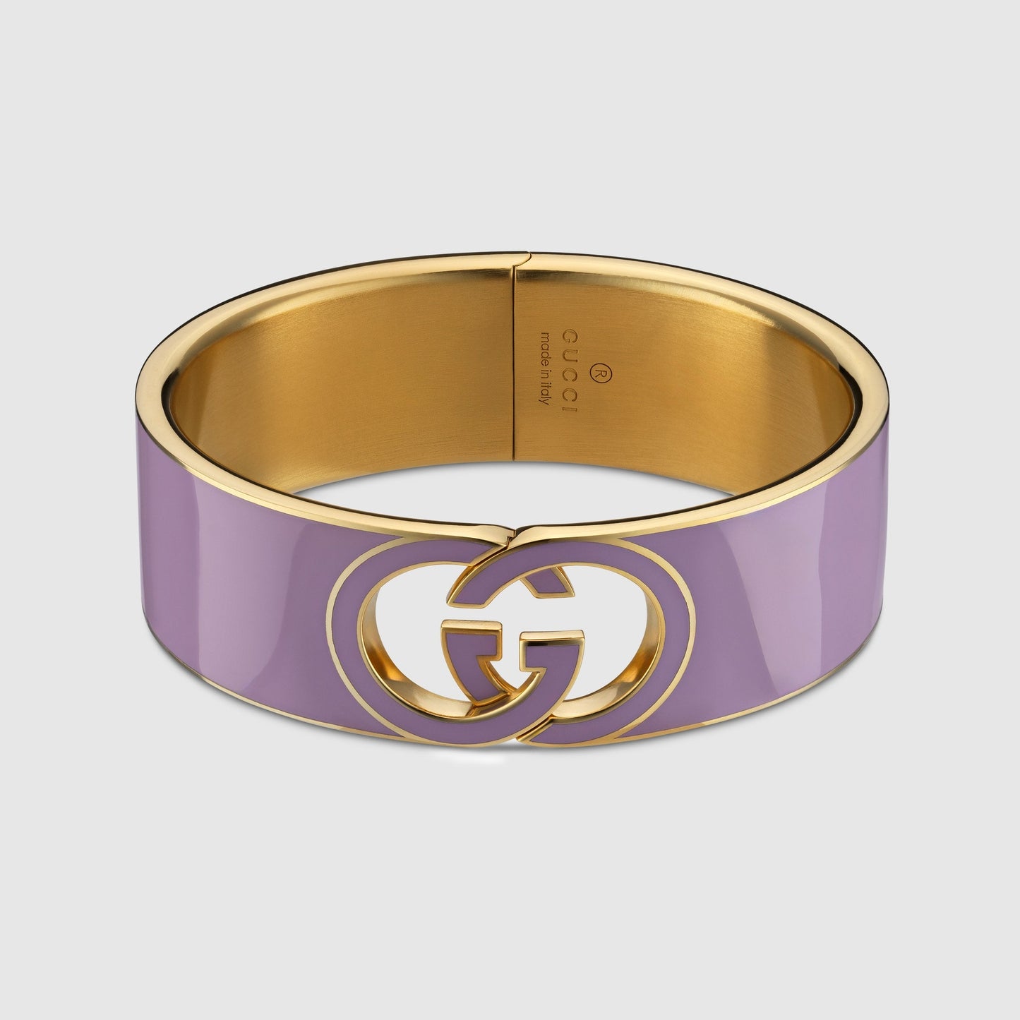 Gucci Interlocking Enamel Cuff Bracelet