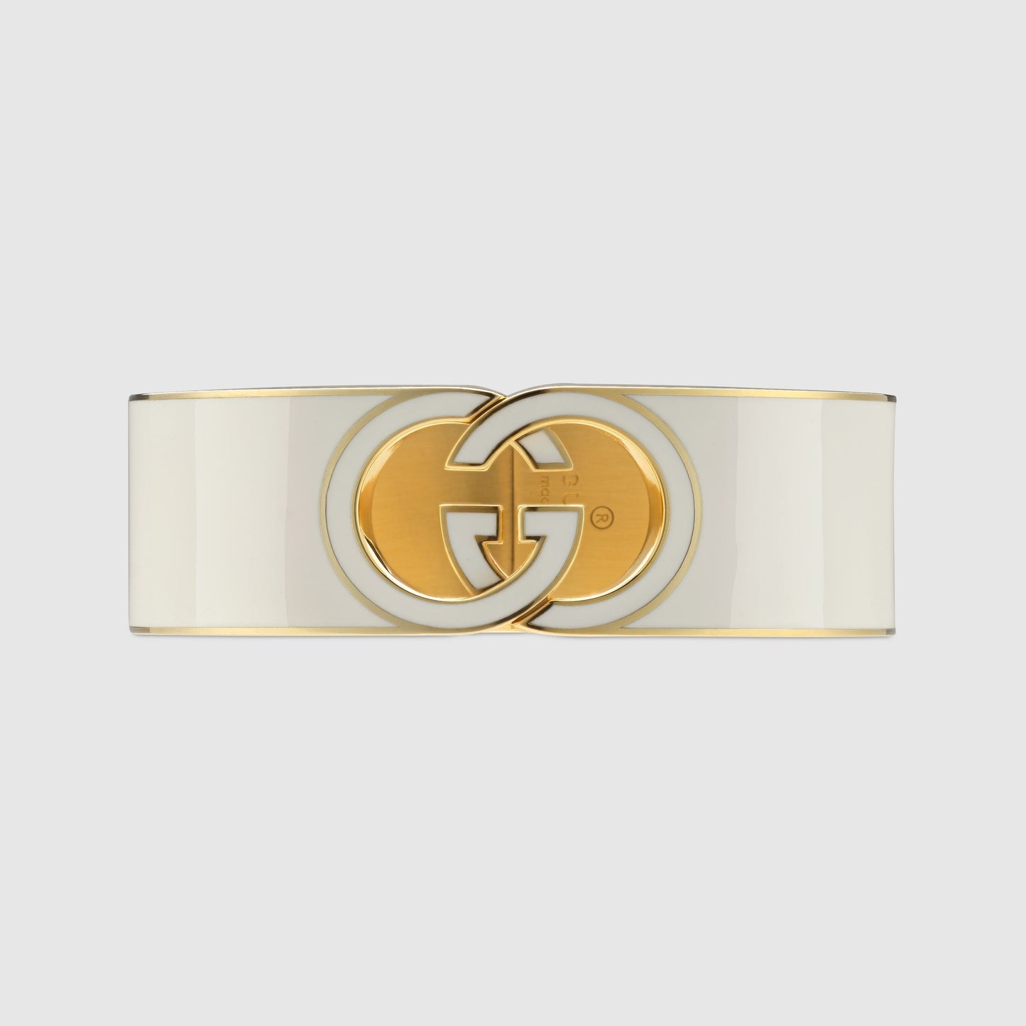 Gucci Interlocking Enamel Cuff Bracelet