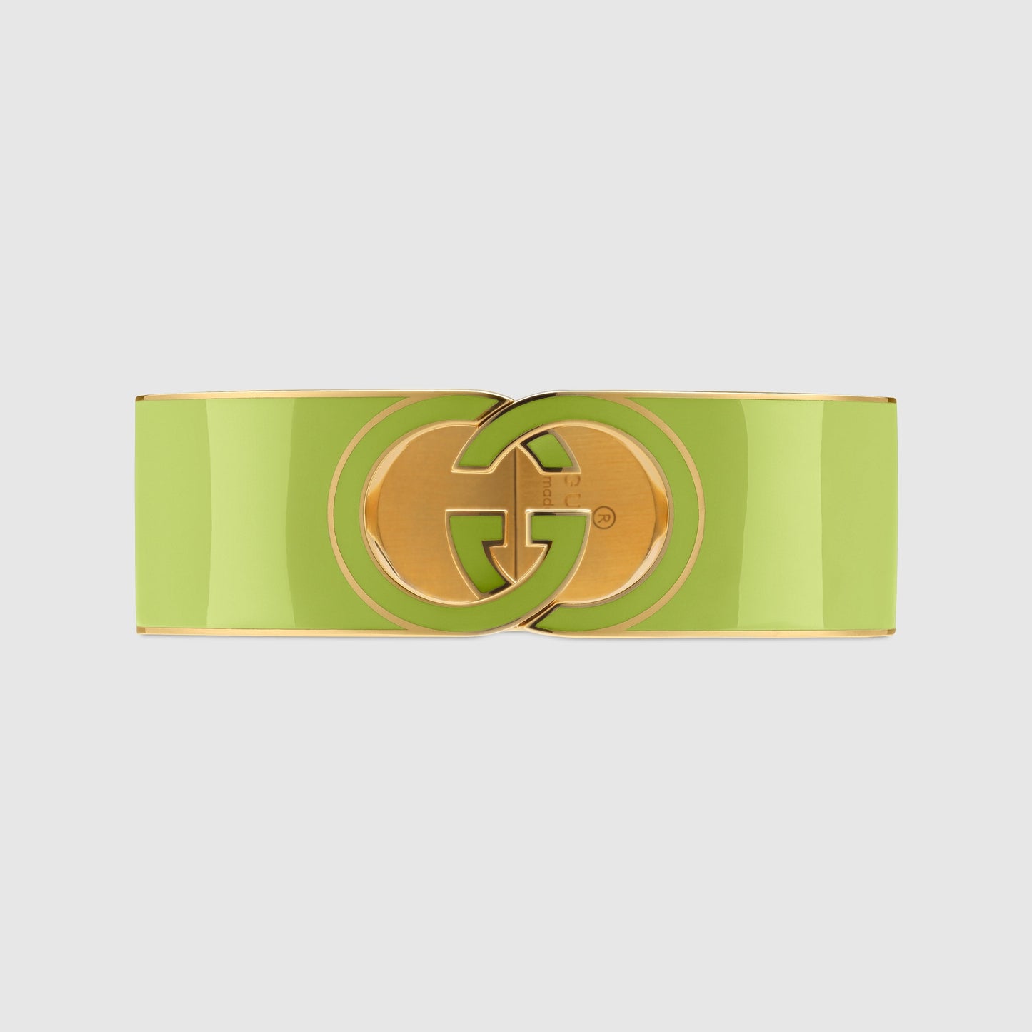 Gucci Interlocking Enamel Cuff Bracelet