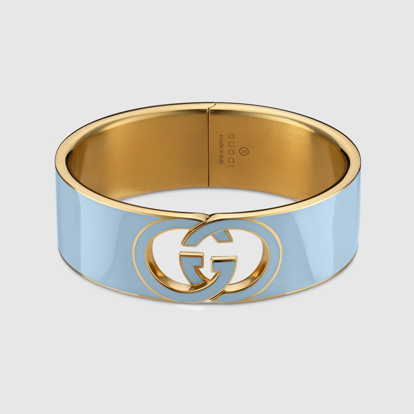 Gucci Interlocking Enamel Cuff Bracelet