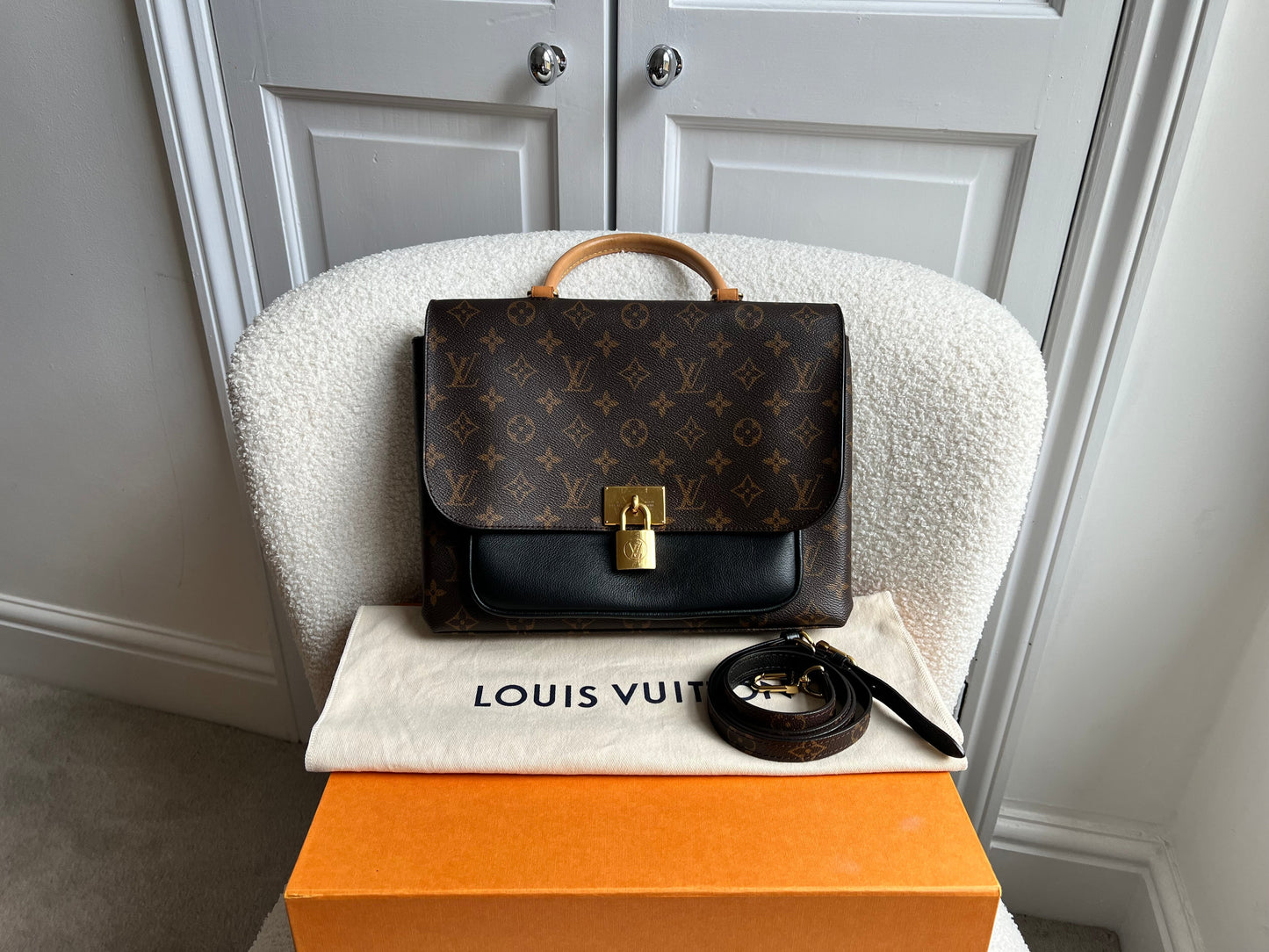 Louis Vuitton Marignan Monogram Black (RRP £1580)
