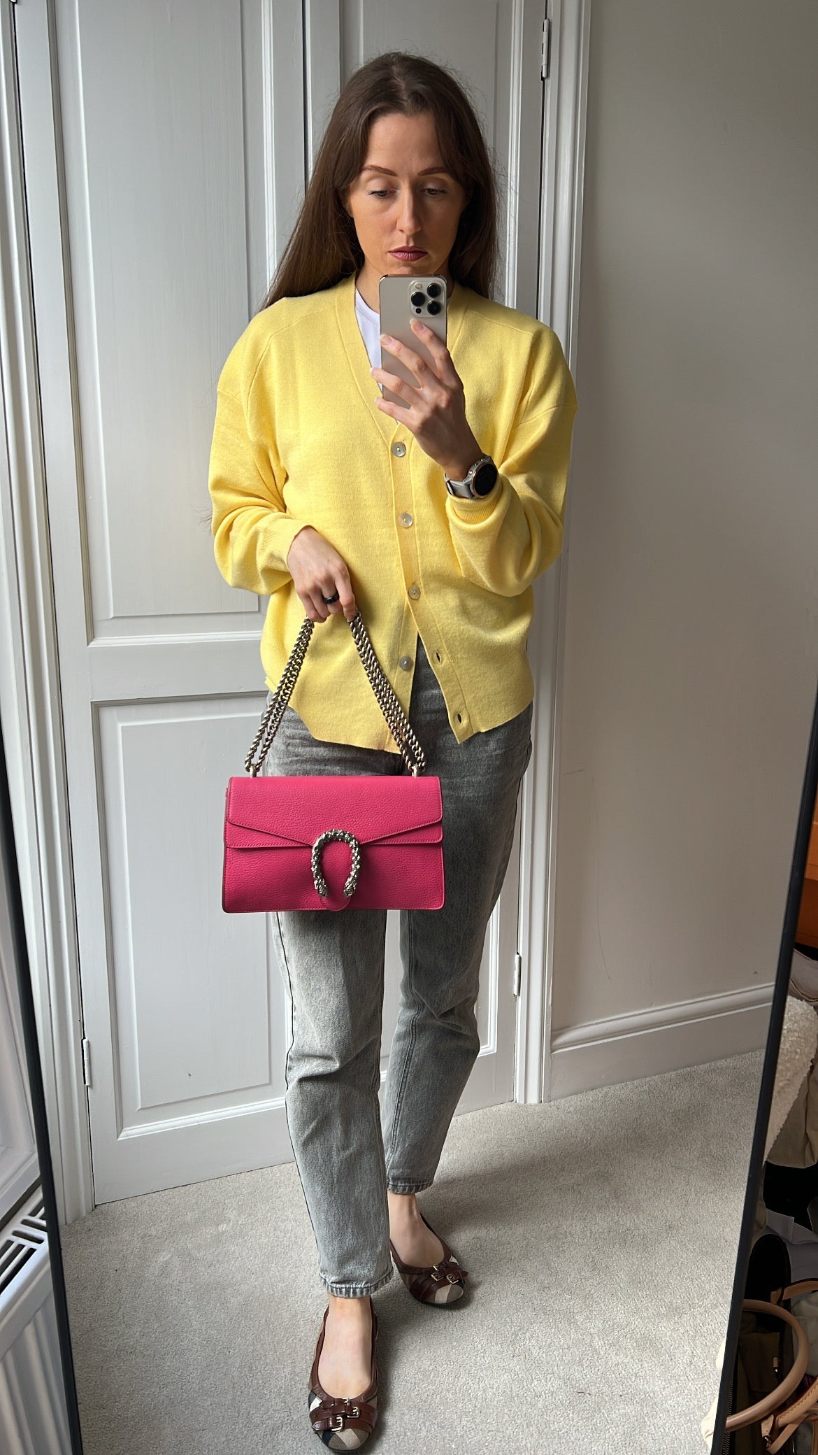 Gucci Dionysus GG Pink Small Shoulder Bag (RRP £2,670)