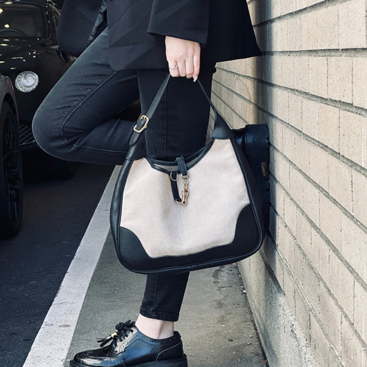 Hermes Toile H Trim Bag TWS