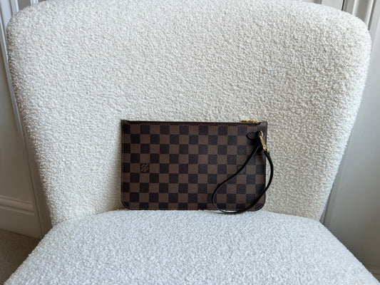 Louis Vuitton Pouch (from Neverfull) in Damier Ebene