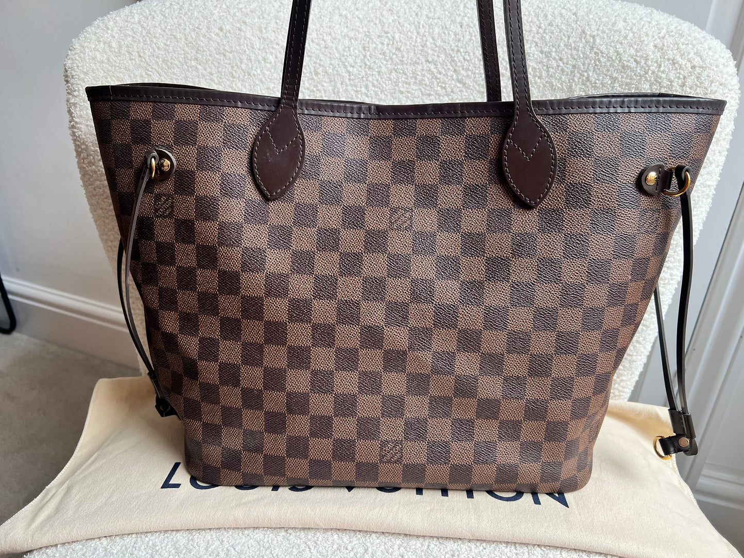 Louis Vuitton Neverfull MM Damier Ebene (RRP £1410)