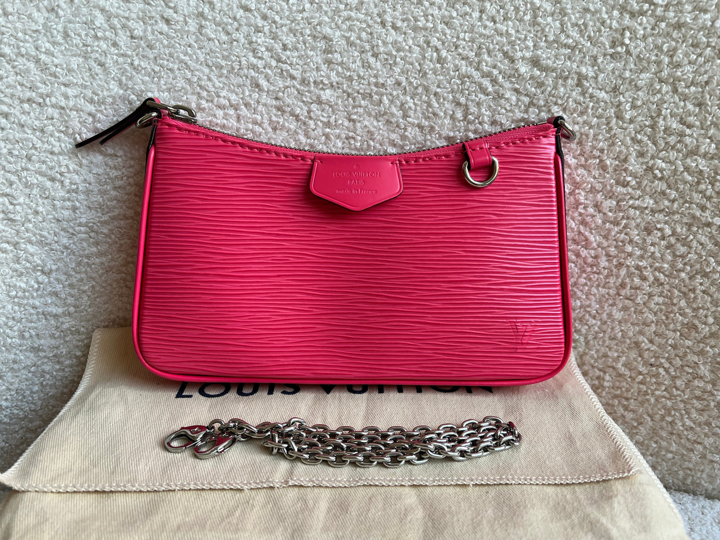 Louis Vuitton Easy Pouch Pink Epi