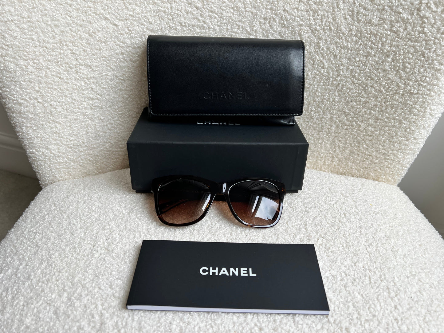 Chanel Tortoise Shell Sunglasses