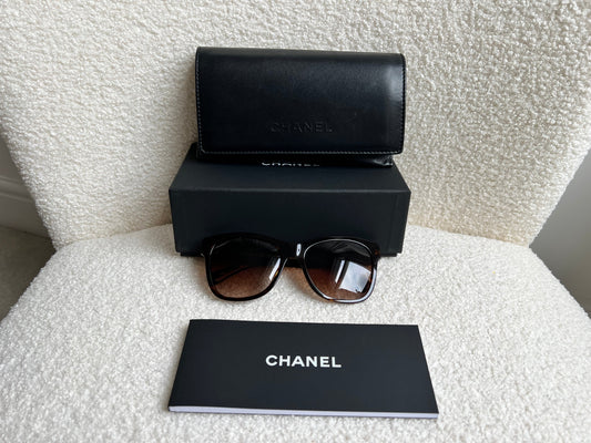 Chanel Tortoise Shell Sunglasses
