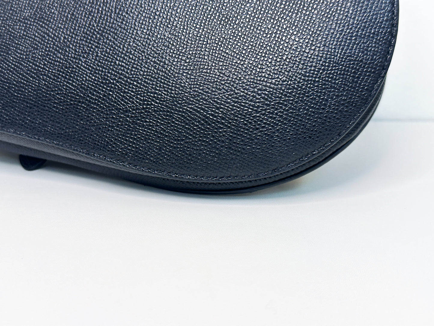 Christian Dior Saddle Bag with Strap Golden Saddle Black Calfskin 2022 year