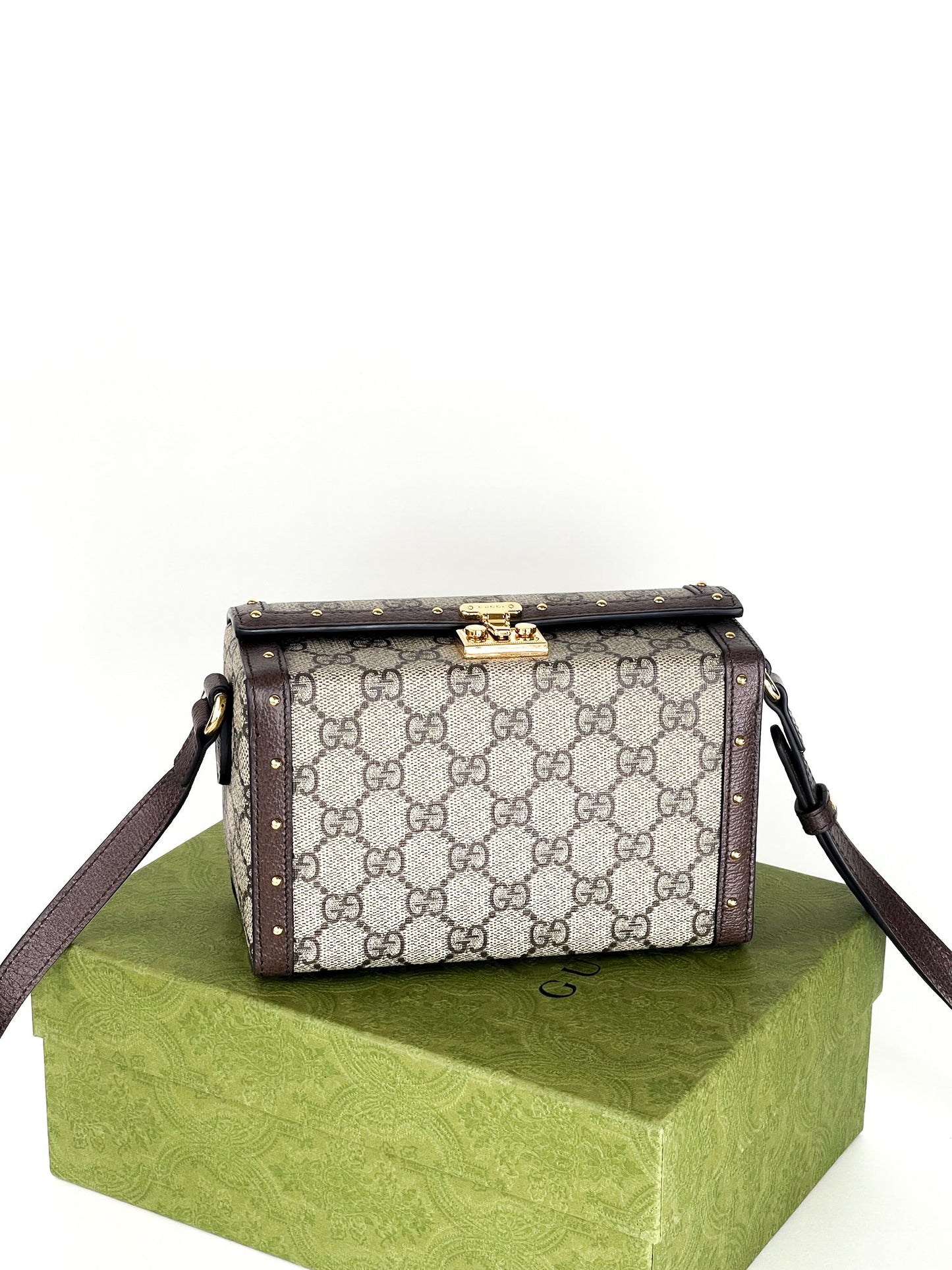 Gucci GG Supreme Trunk Bag