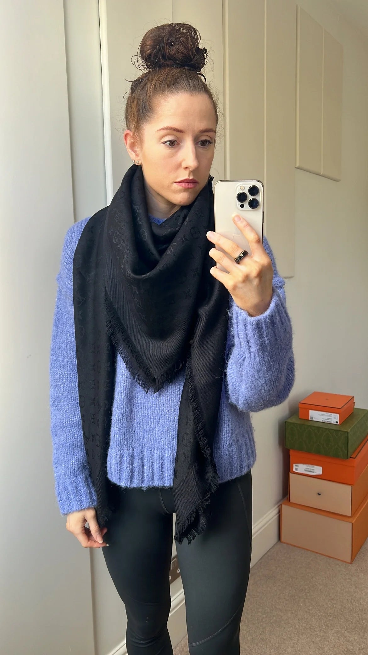 Louis Vuitton Monogram Shawl (RRP £450)