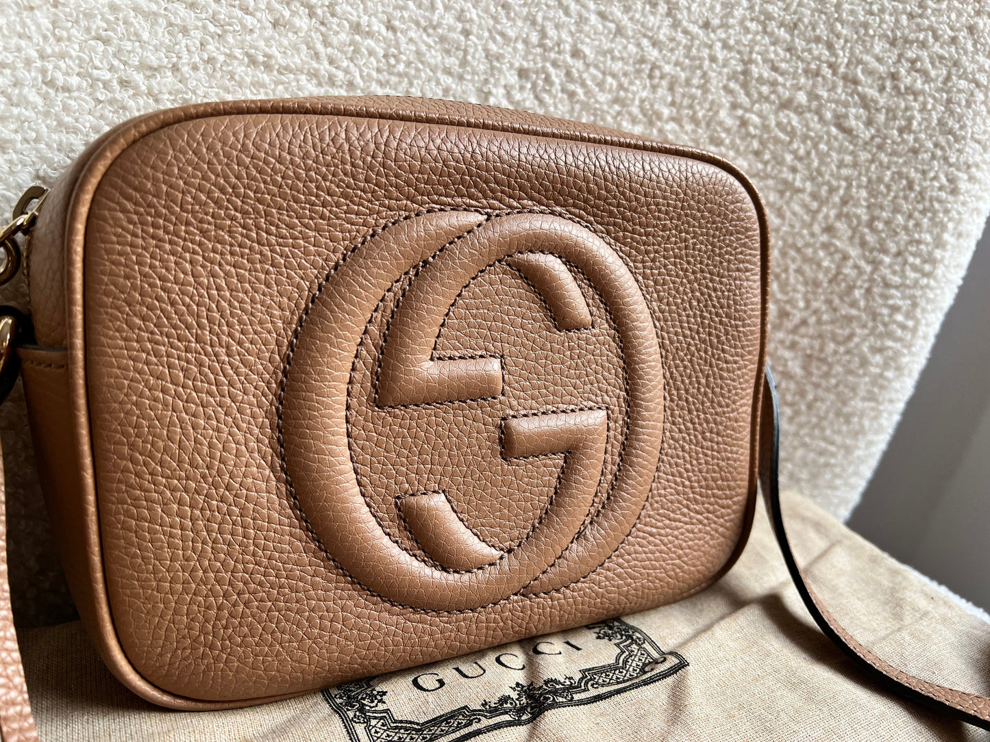 Gucci Rose Beige Soho Disco (RRP £1050)