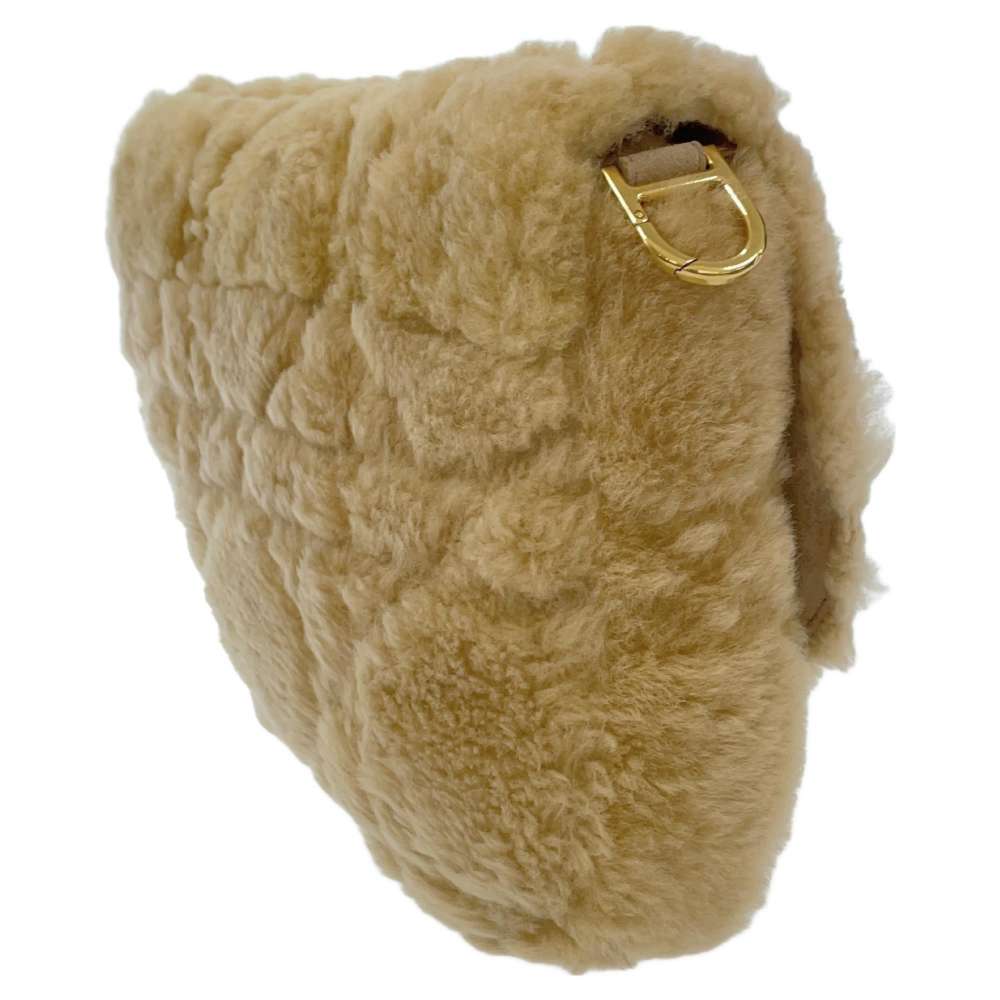 Dior saddle bag ERLCollaboration Beige 1ADPO076SHC_H160 Fur