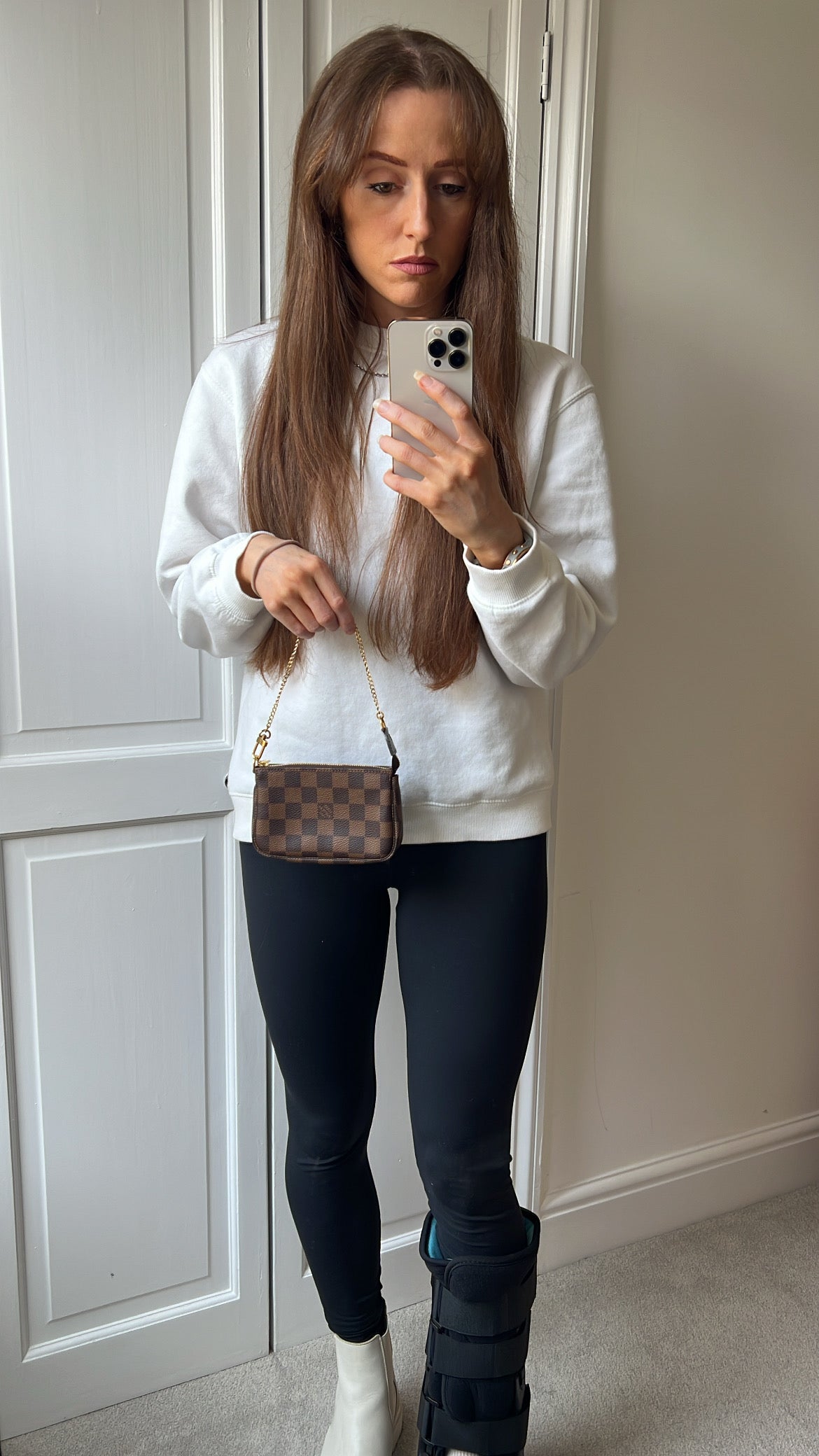 Louis Vuitton Damier Ebene Mini Pochette Accessoires (RRP £530)