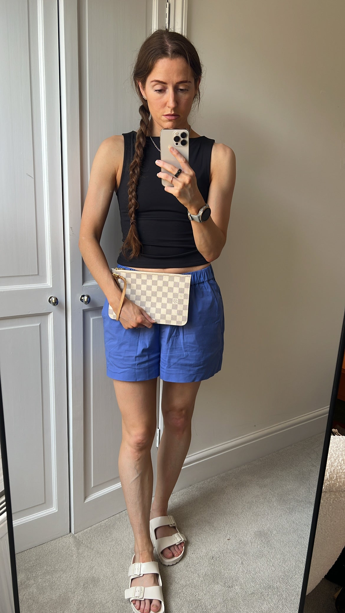 Louis Vuitton Pouch (from Neverfull) in Damier Azur