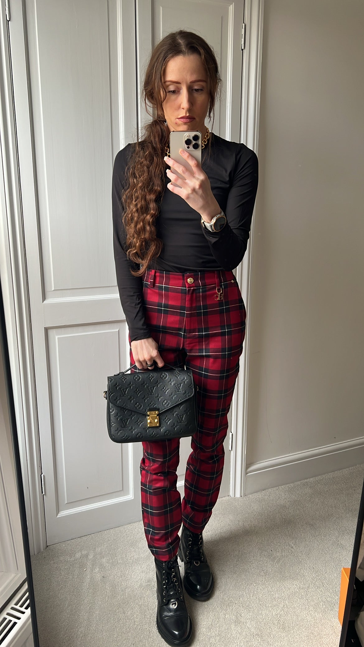 Louis Vuitton Pochette Metis Black Empreinte (RRP £2,200)