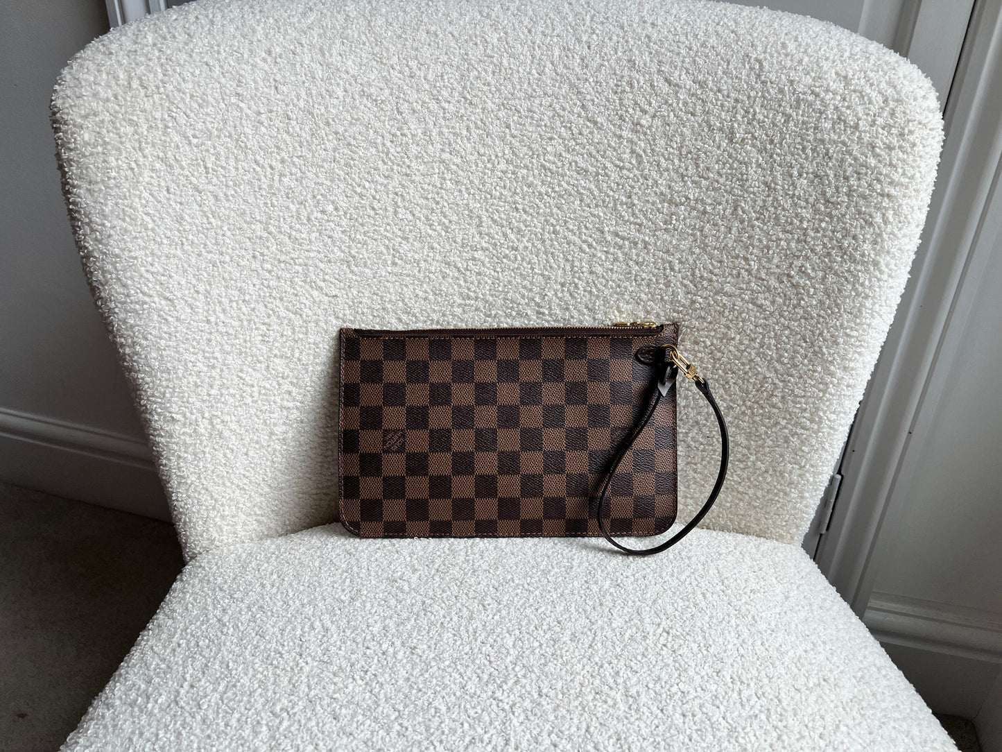 Louis Vuitton Pouch (from Neverfull) in Damier Ebene