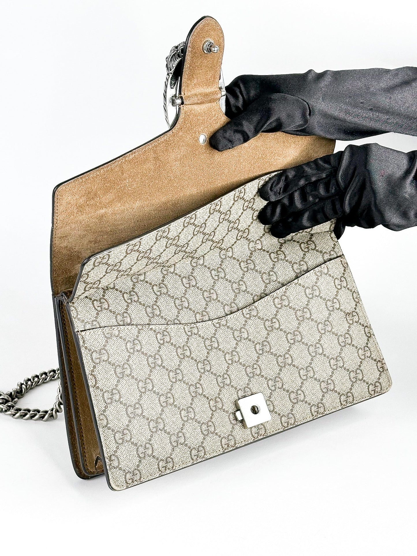 Gucci GG Supreme Small Dionysus Shoulder Bag