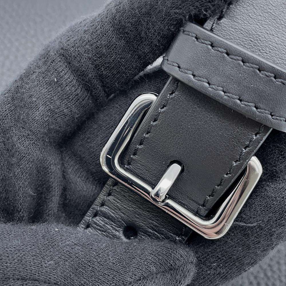 Dior Gallop Shoulder Bag Black 1ADPO033LAC Leather